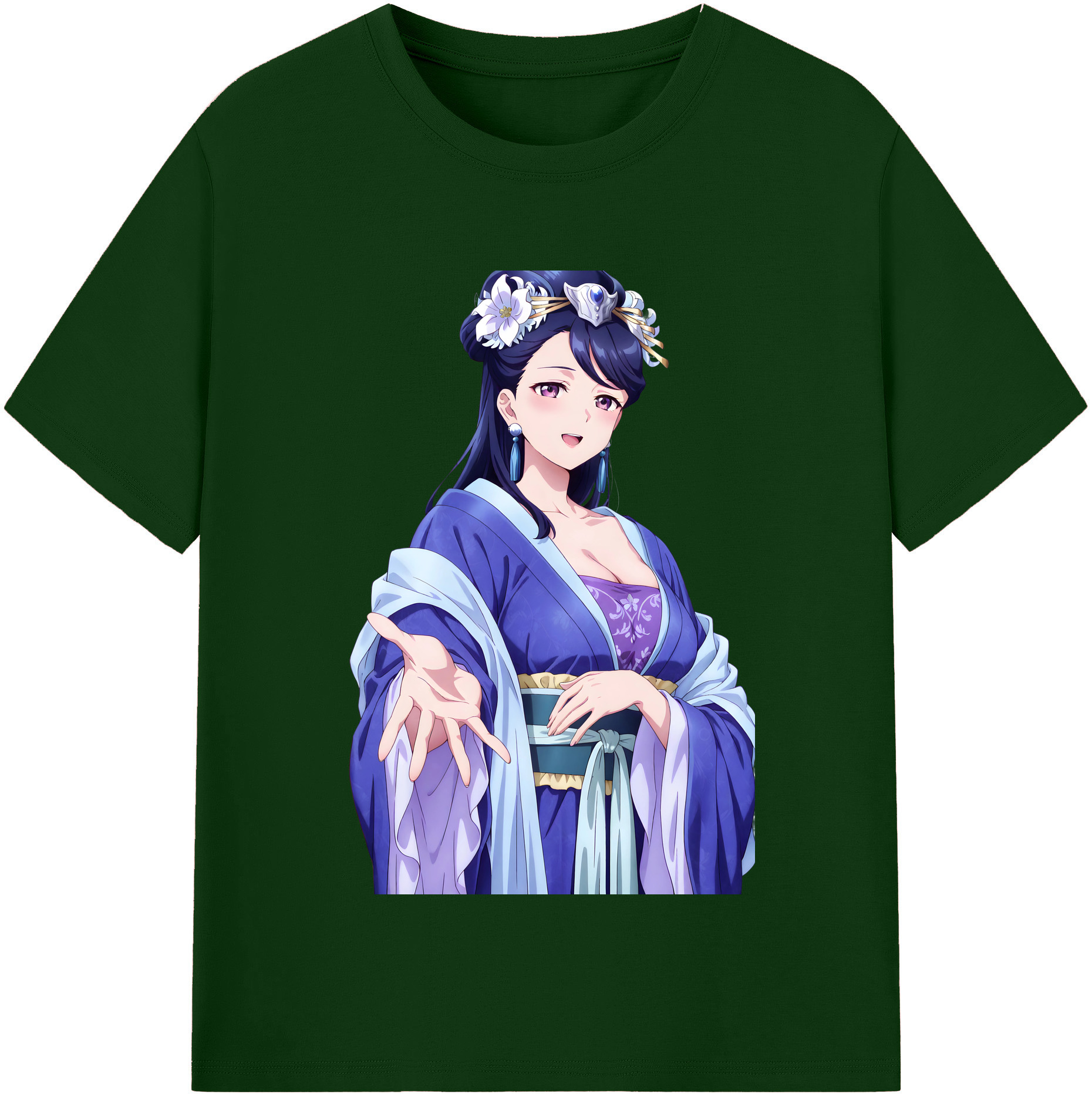 （画像用） 薬屋のひとりごと The Apothecary Diaries 綿100％半袖Tシャツ（フロントプリント）